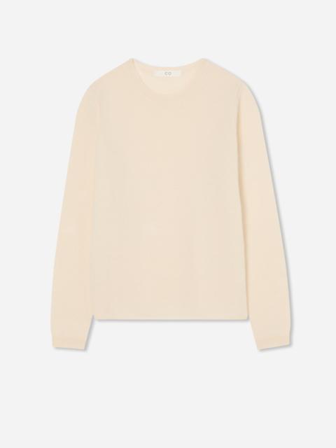 Crewneck Sweater in Cashmere Silk