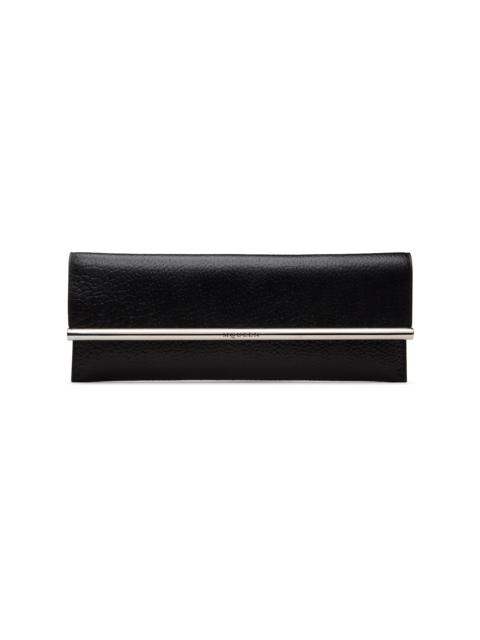 Black Cross-B Long Clutch