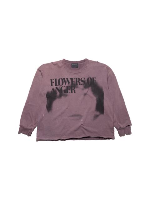 FLOWERS OF ANGER LS T-SHIRT