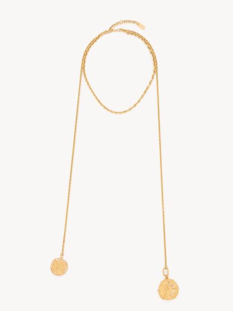 THE CHLOÉ MEDALS NECKLACE
