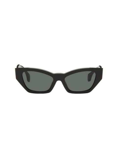 Black Signature Cat-Eye Sunglasses