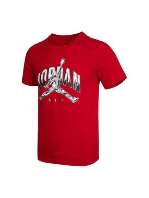 Air Jordan Basketball Sports Short Sleeve T-Shirt Men's Red CZ8384-687