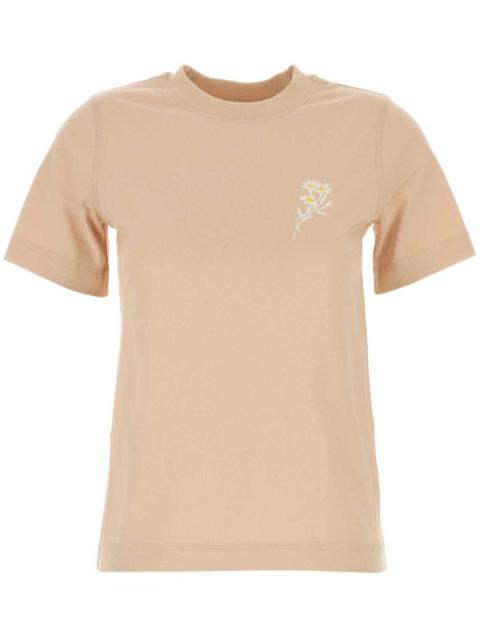 floral-print T-shirt