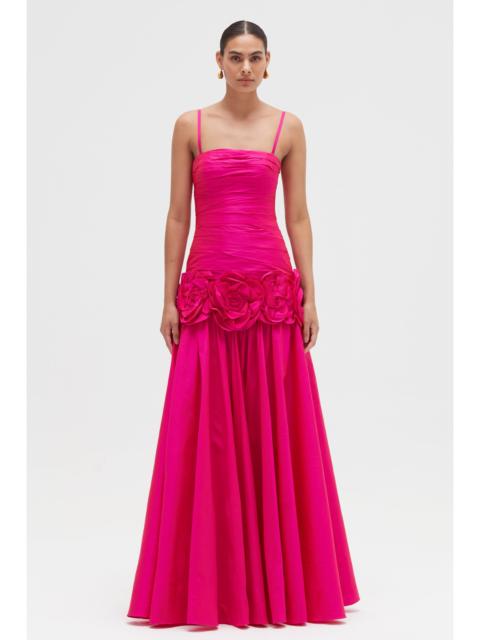 TAFFETA BLOOM GOWN