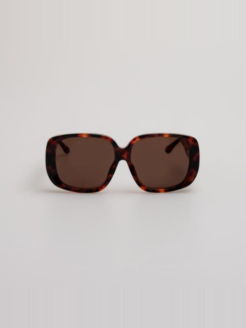 Astrid Oversized Sunglasses in Tortoiseshell