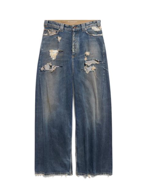 Men's Baggy Pants in Blue