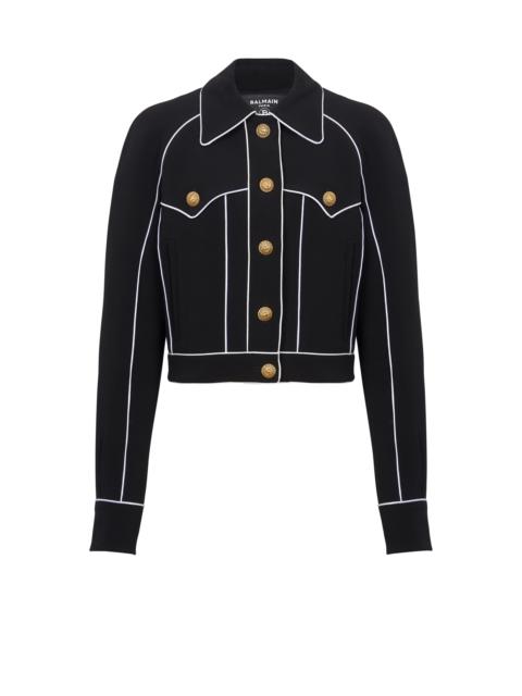 Western crepe jacket