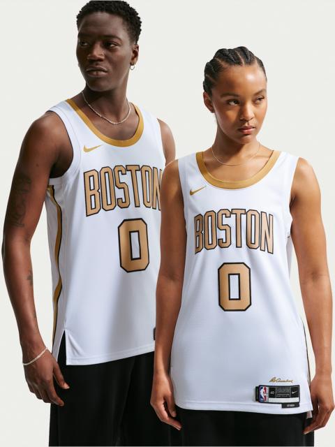 Jayson Tatum Boston Celtics City Edition Men's Nike NBA Swingman Jersey