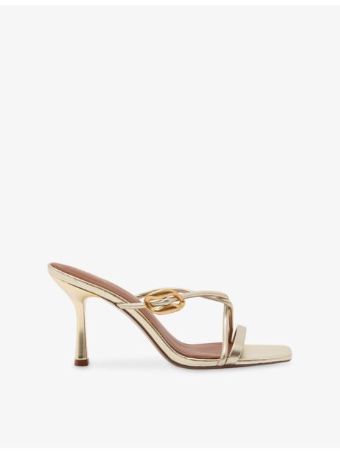 Alex Heeled Leather Sandals