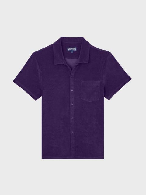 Unisex Terry Bowling Shirt Solid