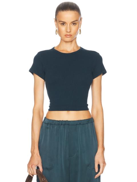 Yael Cropped Crewneck Baby Tee