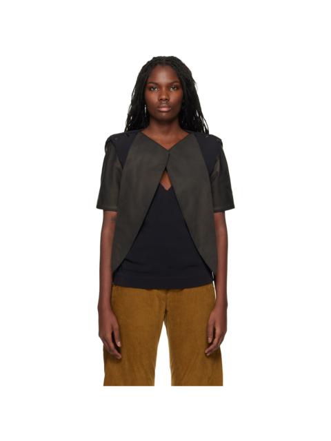 Black Kiko Kostadinov Edition Eero T-shirt