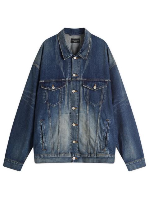 Balenciaga Denim Oversized Jacket