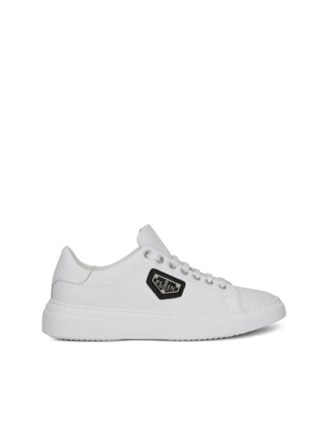 Lo-Top Iconic Plein calf leather trainers