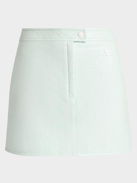 Vinyle Reedition Mini Skirt