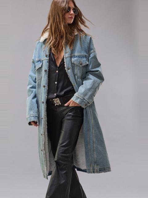 LYLE TRUCKER COAT - SLATE BLUE