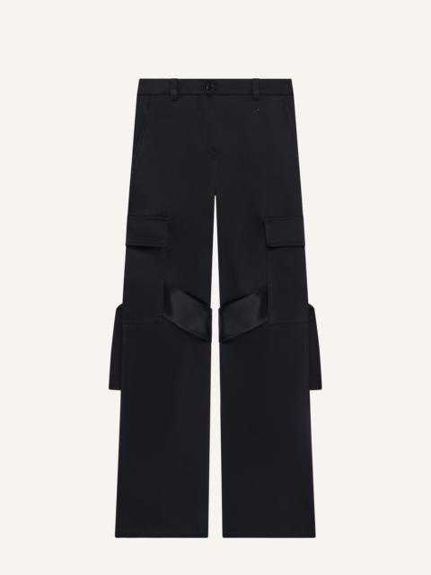UTILITY CHAPS SATIN TROUSERS