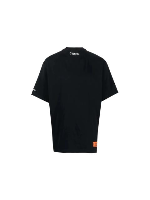 Heron Preston CTNMB Turtleneck T-shirt Black