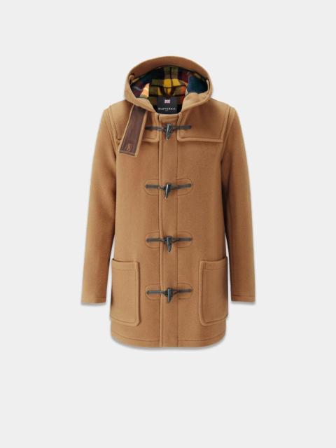 Men's Mid-Length Morris Duffle Coat Camel Buchanan