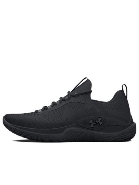 (WMNS) Under Armour Flow Dynamic 'Triple Black' 3026107-002