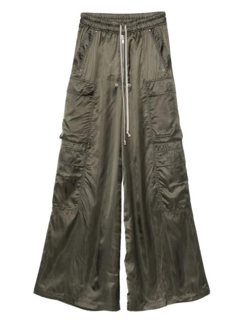 drawstring cargo trousers