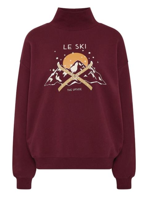 Clementine turtleneck ski top