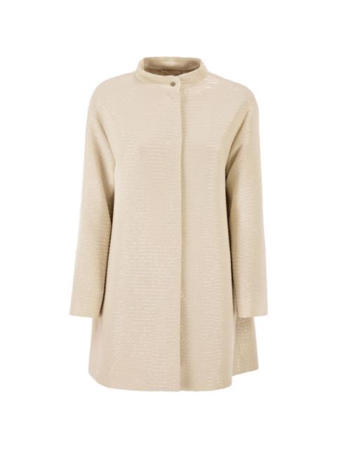 single-breasted coat