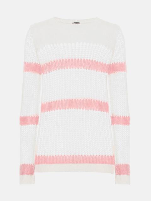 Mohair and wool-blend sweater