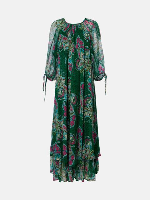 Hayden printed maxi dress