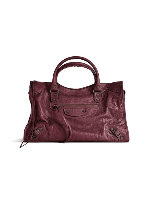 Women's Le City Medium Bag  in Dark Burgundy