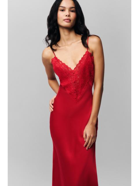 NOVA SLIP MIDI DRESS