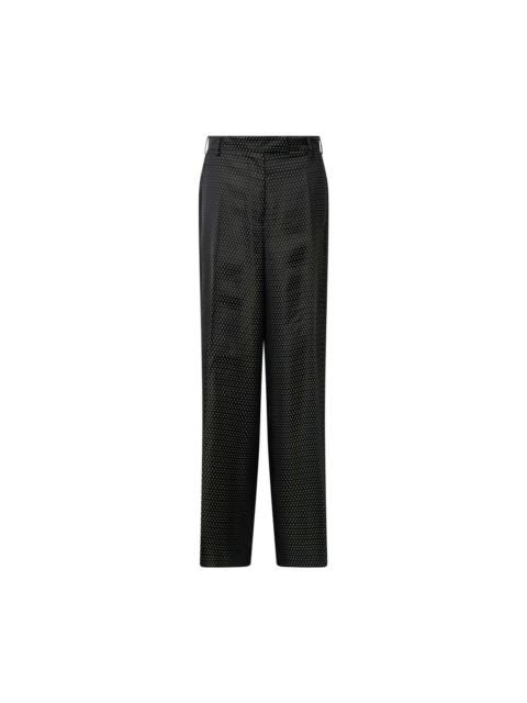 Wide Leg Casual Pants Diamonate