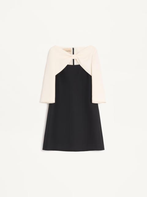 CREPE COUTURE SHORT DRESS
