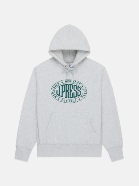 MADE IN USA J. PRESS VINTAGE SEAL LOGO HOODIE
