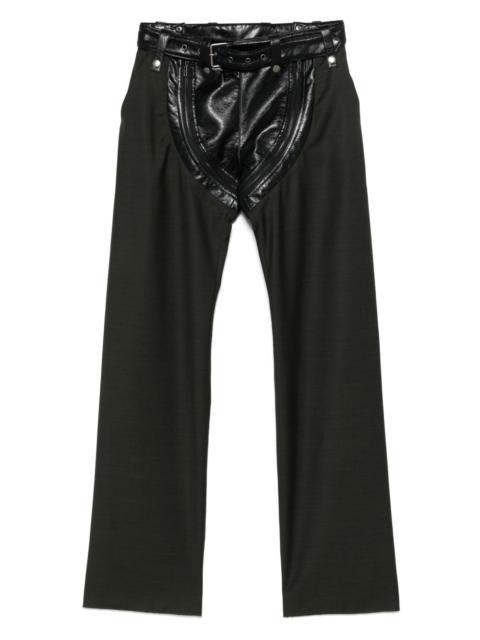 panelled trousers