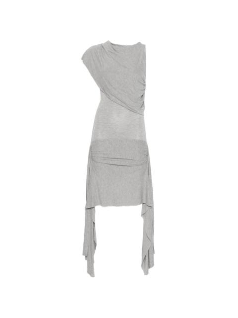 Annika draped mini dress
