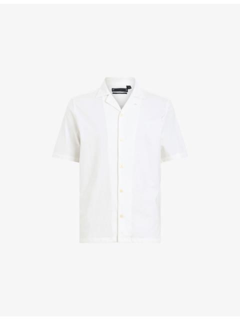 Hudson Logo-Embroidered Relaxed-Fit Cotton Shirt