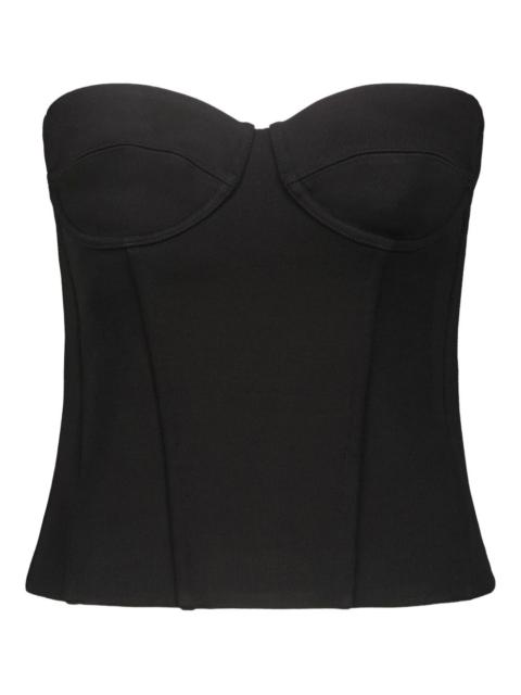 zip-fastening corset