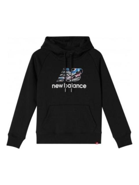 (WMNS) New Balance Logo Printing Black AWT93580-BK