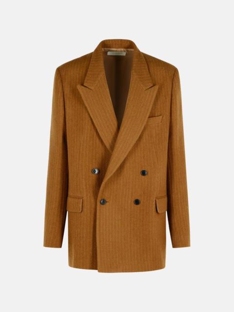 'BISHOP' BROWN WOOL JACKET