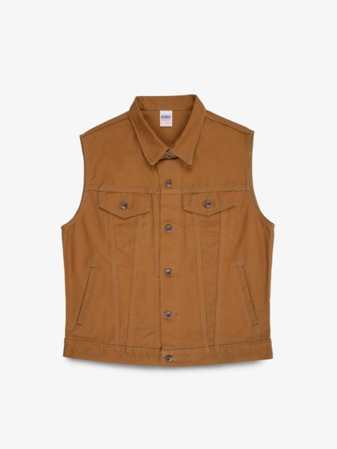 17OZ DUCK MODIFIED TYPE III VEST - BROWN