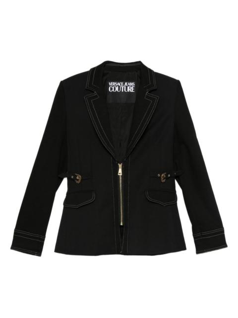 zip-up fitted jacket