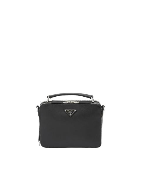 Prada Brique Saffiano Leather Cross-Body Bag