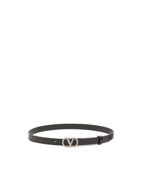 VLogo Signature crystal belt