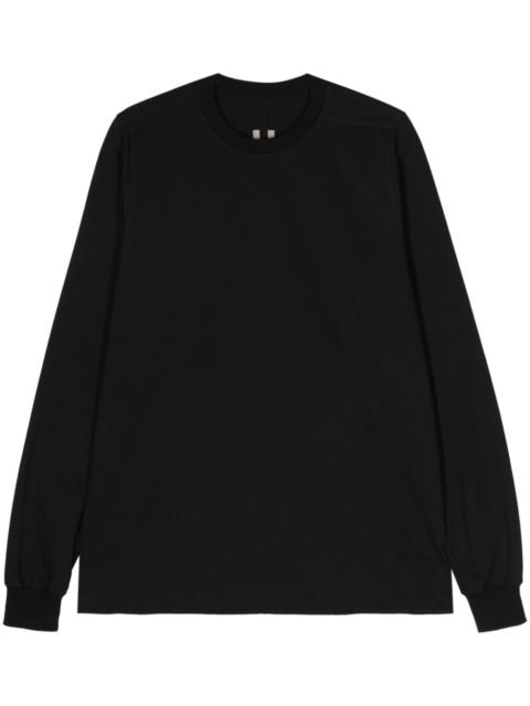 seam-detail cotton sweatshirt