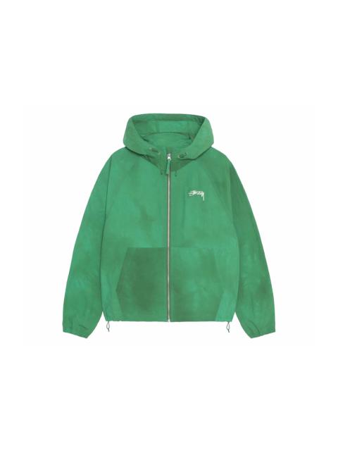 Stussy Beach Wave Dye Shell Jacket Pine