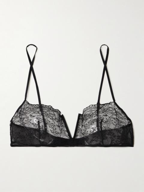 La Follie Lace Underwired Bandeau Bra