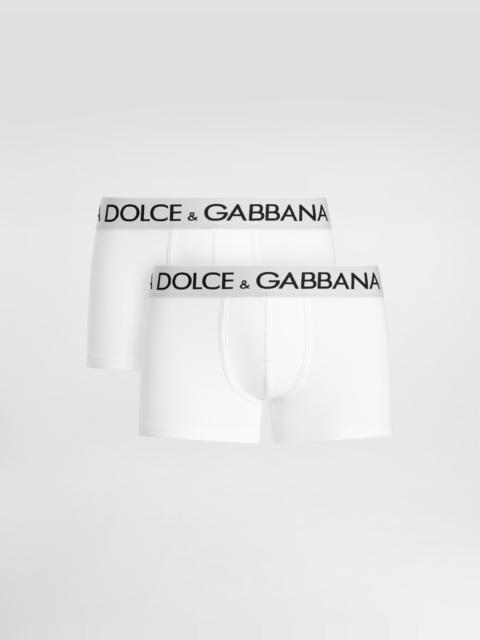 Two-pack cotton jersey boxers