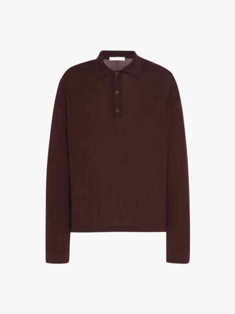 The Row Miso Polo in Wool | REVERSIBLE