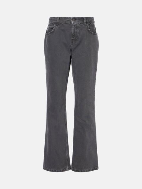 Lyndsey low-rise straight jeans